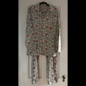 Vintage Textron No Parking Pajamas Size X Long
